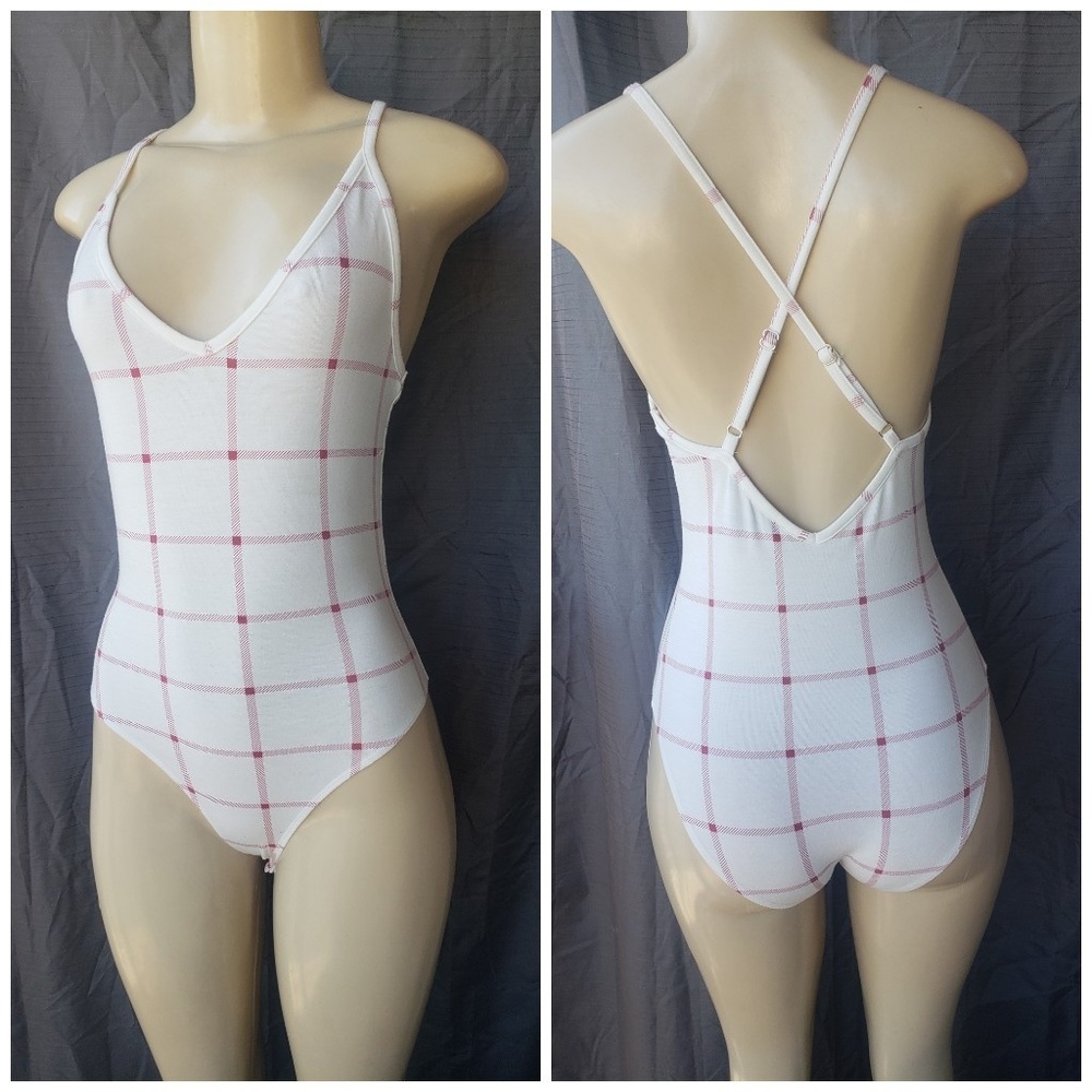 FOREVER 21 | Like New Plaid Bodysuit!